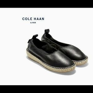 Cole Haan Black Cloudfeel Espadrilles